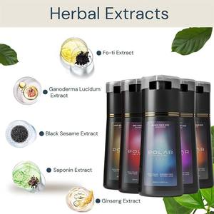 Shampoo colorant capillaire liquide violet de qualité supérieure pour cheveux <span class=keywords><strong>gris</strong></span>, femmes et hommes, naturel, <span class=keywords><strong>temporaire</strong></span>, végan, sans ammoniaque, couvrance 3-en-1 - Product Image 2