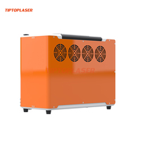 Machine de nettoyage au laser pulsé portable à puissance réglable 100W 200W 300W, nettoyeur laser à fibre pour le traitement des surfaces métalliques