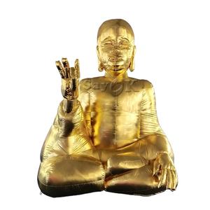 Bouddha gonflable géant doré de 2m, offre spéciale - Product Image 1