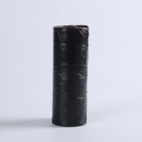 Sacs poubelles jetables robustes en PEHD de 13 gallons avec cordon de serrage, en rouleau, pour cuisine, maison, bureau, vente en gros d'usine, logo personnalisé OEM