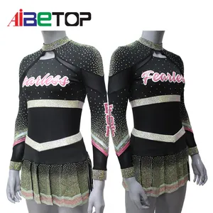 Fashion Style Cheer Costumes Free Design Your Style Cheerleading Uniforms Accept Any Uniforms Cheerleader Wear