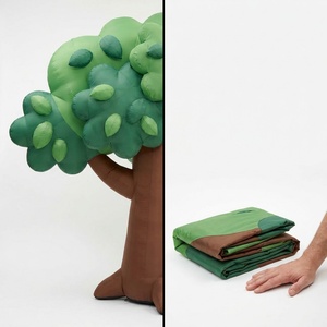Modèle d'arbre gonflable géant pour affichage extérieur, en tissu Oxford durable, pour parc à thème, événement, scène - Product Image 4