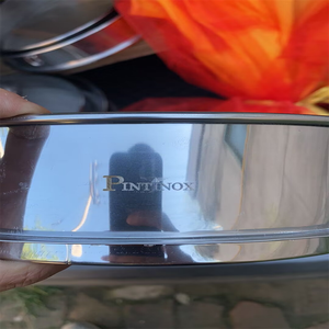 耐久性のあるステンレス鋼ファインメッシュ小麦粉ハンドふるい直径20-60 cm SUS316 304溶接技術 - Product Image 5