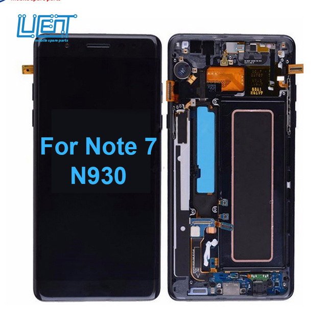 For Samsung galaxy Note 7 LCD Display Digitizer Assembly for samsung Note 7 Lcd Screen N930f for samsung Note 7 Screen