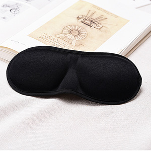 Bán buôn tùy chỉnh du lịch đêm ngủ mặt nạ mắt thời trang mềm đan bìa với dây đeo đàn hồi ban nhạc cho giấc ngủ - Product Image 3