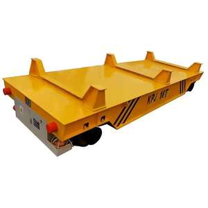 Carrello elettrico a pianale motorizzato per il trasporto di carichi pesanti - Product Image 1
