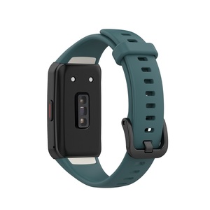 Bracelet intelligent à boucle noire pour Huawei <span class=keywords><strong>Band</strong></span> <span class=keywords><strong>6</strong></span> <span class=keywords><strong>Honor</strong></span> Band6, couleur Pure, Sport, TPU - Product Image 3