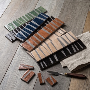 Piastrelle in Porcellana Smaltata Serie Modern Prism con Decorazioni Lucide Applicate per Rivestimenti Interni - Product Image 1