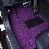 Fabricant chinois bon prix tapis de bobine en PVC coloré en rouleau pour tapis de sol de voiture avec pointe