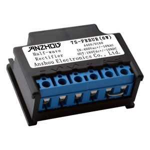 อุปกรณ์แปลงกระแสไฟแบบครึ่งคลื่น Anzhou รุ่น 7S-FRBUR(6W) A400/D180 แรงดันไฟฟ้าขาเข้า 400Vac แรงดันไฟฟ้าขาออก 180Vdc แบบติดตั้งผ่านรู - Product Image 1