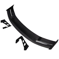 Aileron arrière en fibre de carbone Aileron de course avec trou de coupe Aileron de course universel S3 S5 R8 universel pour Audi TT TTRS