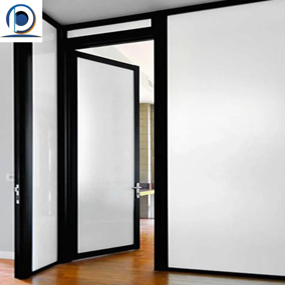 Prima Vidros Duplos Alumínio Frame Porta Frontal Swing Casement Door