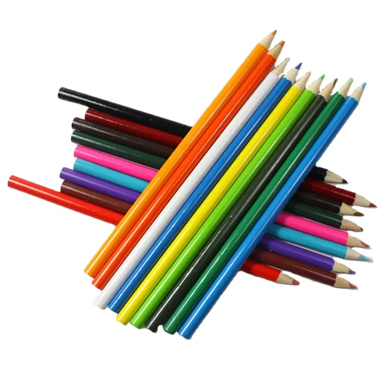 Kualitas Terbaik hadiah pensil warna kayu kustom pensil gambar mewarnai Set