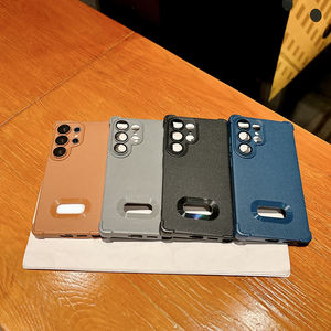 Custodia in TPU morbido a grana Litchi antiurto per <span class=keywords><strong>Samsung</strong></span> Galaxy S25 Plus S24 Ultra S23 FE A15 A25 A35 A36 A06 A06 A55 A53 A54 <span class=keywords><strong>A52</strong></span> <span class=keywords><strong>Cover</strong></span> - Product Image 4