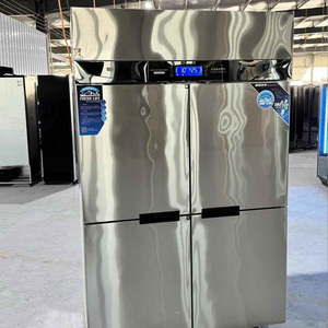 Frost Free Stainless Steel Commercial Refrigeration <strong>System</strong> Dual Temperature Zone Low <strong>Noise</strong> Design for Bakery Butcher Shop - Product Image 1
