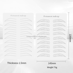 Piel de Silicona Suave para Práctica de Microblading, para Cejas y Labios, Entrenamiento de Maquillaje Semipermanente - Product Image 4