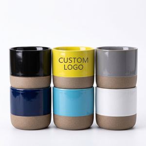 Best Sale Customized Logo Drinking Coffee Mug Matte Ceramic Tea <b>Cups</b> Dishwasher and Microwave Safe Ceramic Clay Coffee <b>Cup</b> - Product Image 1