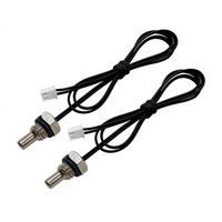 Sonde thermistor NTC M8 étanche 10K 50K 100K B3950 pour CVC, chauffe-eau, chaudière et salle de bain intelligente