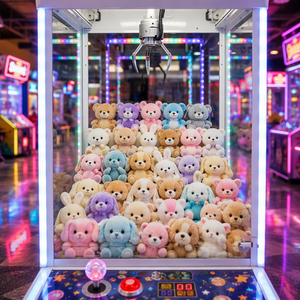 Modello di flusso da 8 pollici all'ingrosso Super morbido peluche macchina per afferrare piccoli prodotti per il lancio di nozze regali Stress sollievo - Product Image 2