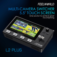 Commutateur FEELWORLD L2 PLUS, caméra PTZ NDI10X, contrôleur KBC20N - Kit de diffusion personnalisé directement de l'usine OEM