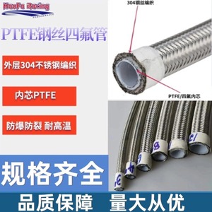 Manguera Trenzada de PTFE Haofa para Enfriador de Aceite AN4 AN6 AN8 AN10 AN12, Diámetro Interior de 4.85mm, para Mejora y Reequipamiento Automotriz - Product Image 2