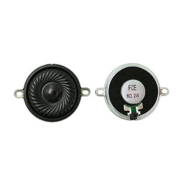 FCE BRAND 40mm 8ohm 2w compact mini speaker with two mounting holes sound speaker for headphone