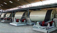 Molino de Bolas para Mineral de Oro Hongke 2200*4500, 280kW |   Capacidad de 9-45 t/h |   Motor de Corriente Alterna |   Controlado por PLC |   Caja de Cambios |   51800 kg |   1 año