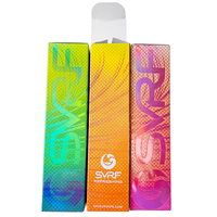Kit de tubes de baume à lèvres de stratification mate imprimés personnalisés Boîte d'emballage Boîtes en papier holographique à paillettes cosmétiques pour crème pour les lèvres et les yeux