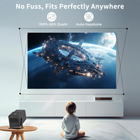 Full Hd Mini Proyector portátil 4K Home Theater Android WIFI Smart Tv Proyectores al aire libre LED Video Game Proyector de teléfono móvil