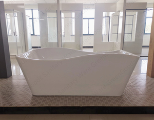 Vasca da bagno indipendente <span class=keywords><strong>mobile</strong></span> semplice in resina acrilica a basso prezzo - Product Image 4