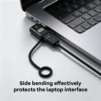 Adaptateur USB4 Type-C avec charge rapide PD 240W, transfert de données 120 Gbps et sortie vidéo 16K 8K