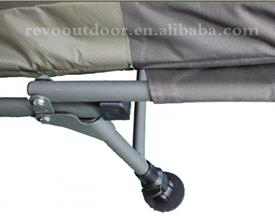 Revo-Silla de cama para <span class=keywords><strong>pesca</strong></span> de carpa, asiento con pies giratorios de barro - Product Image 4