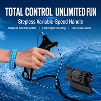 Propulseur électrique étanche IP68 36V 48V pour SUP, bateau gonflable, kayak, planche à pagaie, booster pour sports nautiques