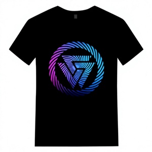 เสื้อยืดผู้ชายแขนสั้นทรงหลวมพิมพ์ลาย/สีพื้น ผ้าถักเนื้อนุ่ม น้ำหนัก 220 กรัม สไตล์ลำลอง/ทางการ รับสกรีนโลโก้ ไซส์ใหญ่พิเศษ ลดราคาช่วงซัมเมอร์ - Product Image 4