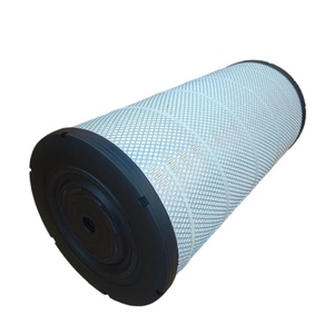 AF25247 Manny Filtro de Aire de Repuesto con Cubierta Negra y Entrada Simple - Product Image 1