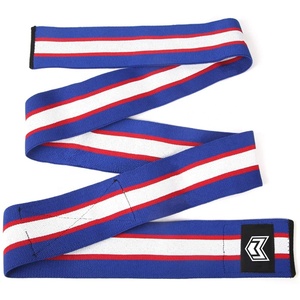 Super Grande Élasticité Coton Vente en gros Powerflifting Robuste Force Genouillère Logo Personnalisé Haltérophilie Poignet Fitness - Product Image 2