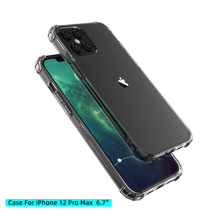 Transparent TPU Anti-Drop Shockproof Camera <b>Protector</b> 360 Full Wrap Protection Airbag Mobile Phone Cases For iPhone 12 Pro Max - Product Image 3
