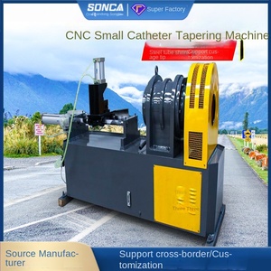 Équipement de formage de pointes rétractables pour conduits de tunnel, machine à pointes rétractables haute fréquence pour conduits, machine à pointes pour tuyaux en acier sans soudure, tuyau rond - Product Image 2