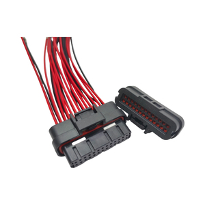 Connecteur Automobile Étanche TE SuperSeal 1437290 3.0mm, Boîtier de Prise 26-34 Circuits 12-240V, Double Verrouillage, Faisceau de Câbles Personnalisé - Product Image 6