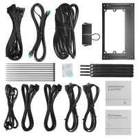 Alimentation électrique pour ordinateur de bureau Deepcool Ps650g 650w noir or entièrement modulaire SFX