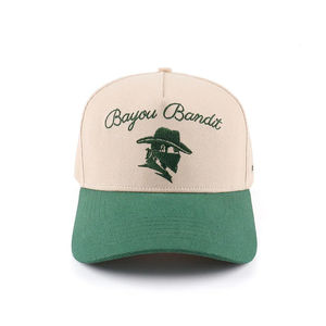 Custom 5 Panel Sport Classics Dad Hat Bordado de alta calidad Logo Beige Algodón Gorras Hombres Mujeres Gorra de béisbol - Product Image 5