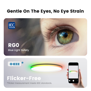 Lámpara de Techo Inteligente <span class=keywords><strong>YEELIGHT</strong></span> Mars 400, Aplicación Mijia, 16 Millones de Colores RGBICWW, Luz Lateral, Compatible con las Principales Plataformas AIoT - Product Image 5