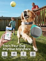 Clôture sans fil pour chien Elecpet Smart GPS |   Caméra 2K, application d'entraînement vocal, tracker, étanche, rechargeable, réglable, pour grands chiens