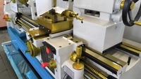 Tour manuel universel horizontal CA6150, 7,5 kW, mandrin à 3 mors, fonction de filetage haute précision, usage moyen, garantie 3 ans