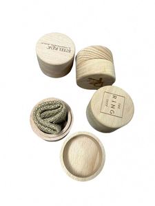 Fast Customization Ring for Promotion <b>Gift</b> Personalised Baby First Wooden Tooth <b>Box</b> - Product Image 3