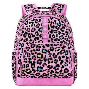 Sac à dos de maternelle pour filles avec motif fraise mignon, bretelles réglables, fermeture éclair étendue et matière confortable - Product Image 6