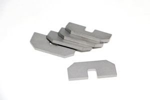 YG8D Shaped <b>Tungsten</b> Carbide Insert 2.8×15×37mm, U Hole Anti-Impact Cutting Blade - Product Image 3