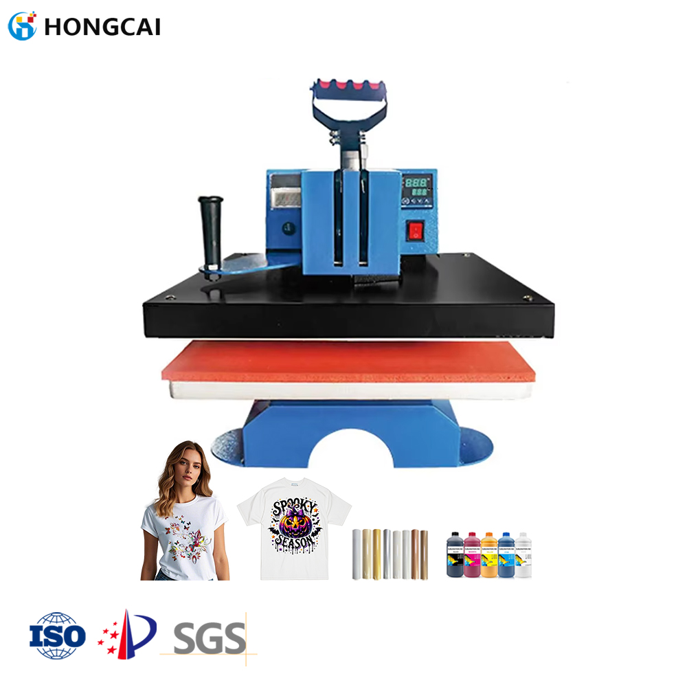 Hongcai 40*60 см/38*38 см термопресс сублимационная бумажная футболка многофункциональная теплопередающая машина
