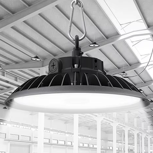 Lampe murale UFO industrielle 100W-300W pour entrepôt, éclairage linéaire en aluminium, indice de protection IP20, garantie 5 ans, pour <span class=keywords><strong>garage</strong></span>, à intensité variable - Product Image 2