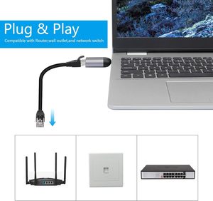 4K 60Hz Type C Mâle vers MPD1.4 Femelle Adaptateur Flash Data Audio Transfer Extension Connecteur pour <span class=keywords><strong>TV</strong></span> Ordinateur Portable Sortie Vidéo Type DC - Product Image 2